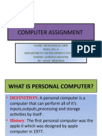 Computer Assignment