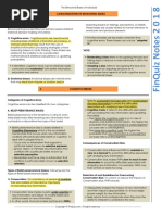 Categorizations of Behavioral Biases