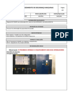 Procedimento de Máquina 1000 Trumpf