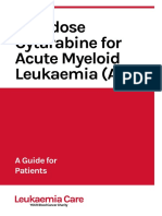 Low Dose Cytarabine For Acute Myeloid Leukaemia AML Web Version