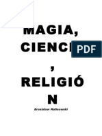 Magia, Ciencia  y religión.