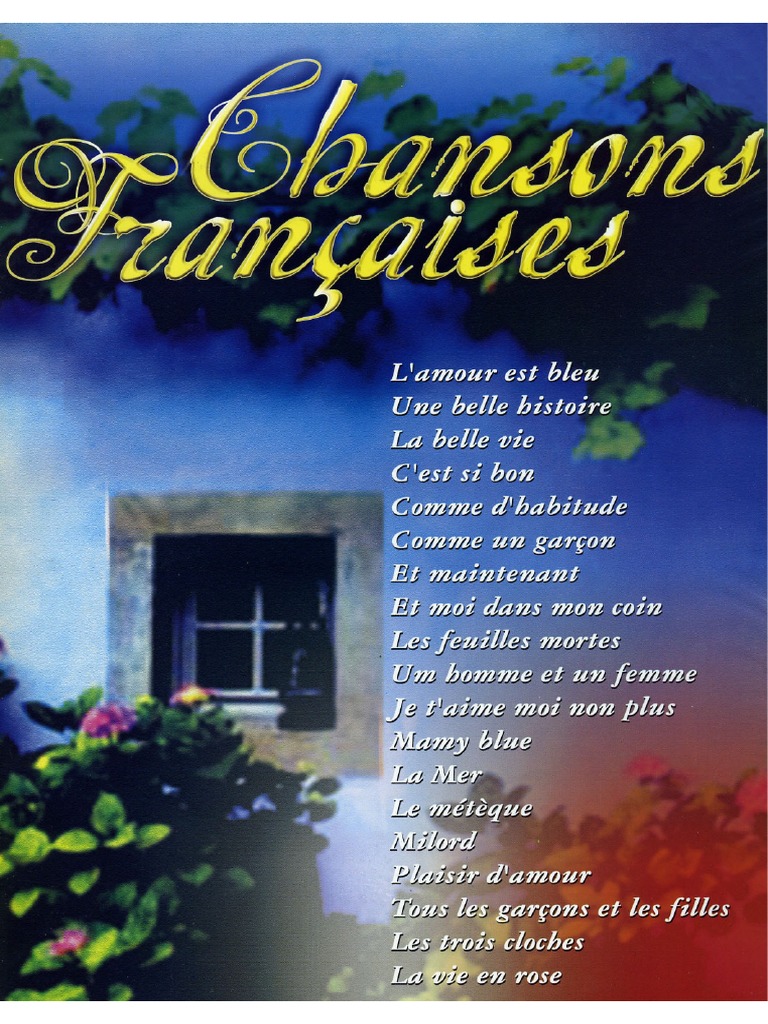 Chansons Françaises (Book) PDF