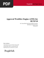 Peoplesoft awe tables vs