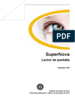 Spanish SuperNovaScreenReader v14