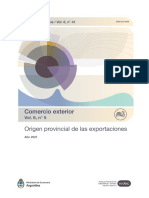 exportaciones provinciales Entre Ríos 2021