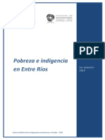 Informe Socioeconómico Pobreza e Indigencia 1er Semestre 2019 2