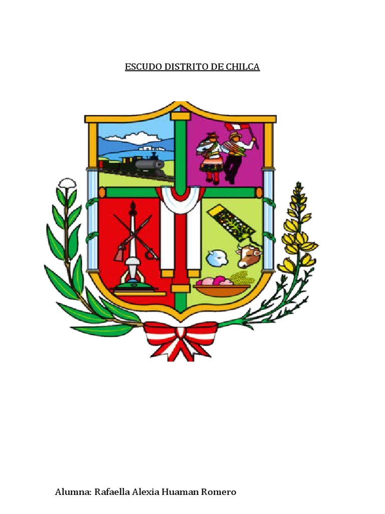 Escudo y Símbolos del Distrito de Chilca | PDF | Perú | América del Sur