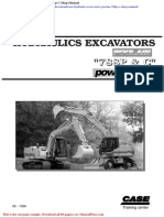Case Hydraulic Excavators Poclan 788p C Shop Manual