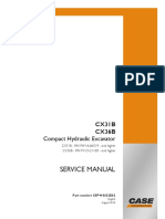 Case Mini Excavator Cx36b Service Manual