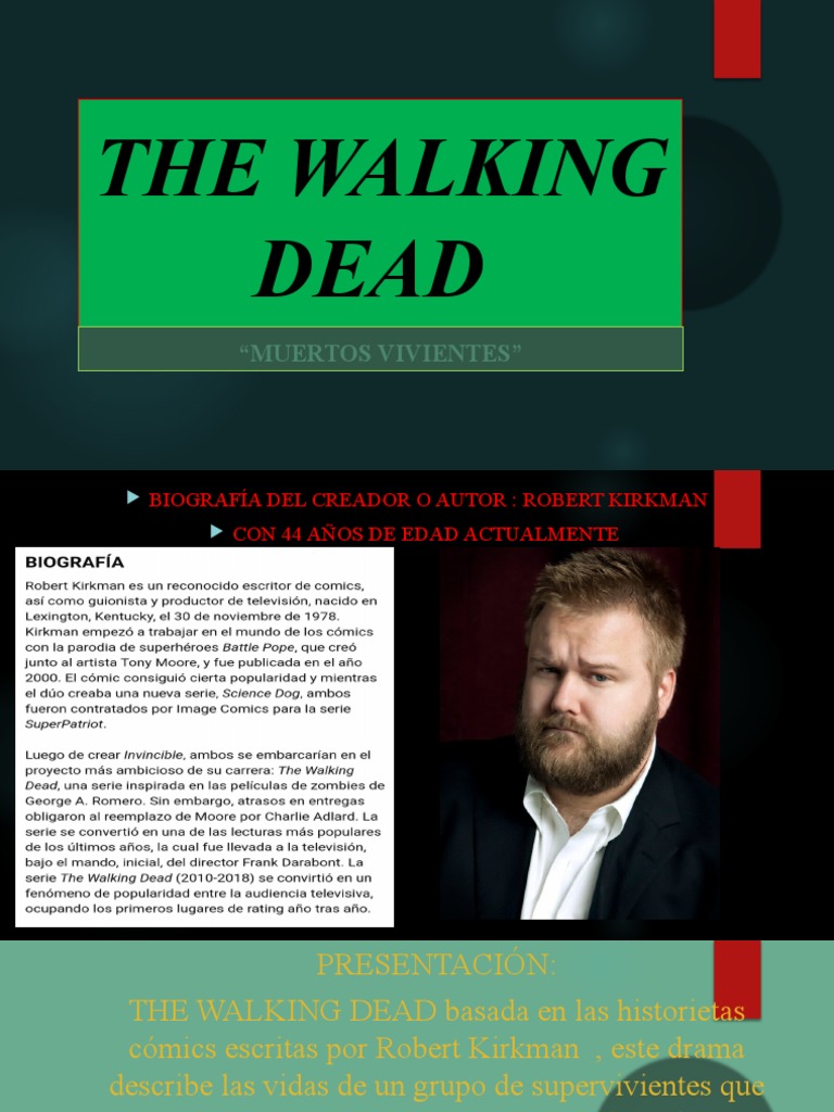 Presentación The Walking Dead | PDF | Rick Grimes | The Walking Dead ...