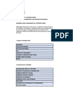 Formato Informe Final + Planilla de Asistencia Tutorías 2022-2