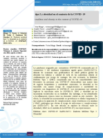 Diabetes Mellitus Tipo 2 y Obesidad en El Contexto de La COVID - 19