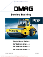 Bomag Bw216 Service Training