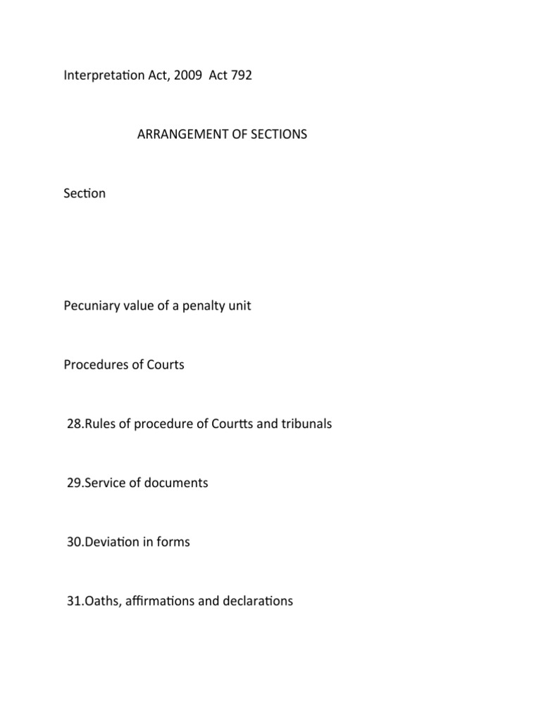 Interpretation act 2009 act 792 pdf