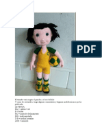 Futbolista Amigurumi