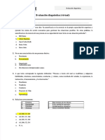 PDF Respuestas de Evaluacion Diagnostica Virtual - Compress