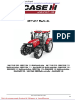 Case Maxxum Tractors Workshop Service Manual