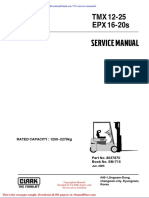 Clark SM 715 Service Manual