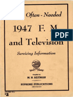 Beitman 1947 FM TV
