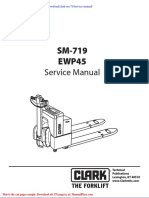 Clark SM 719service Manual