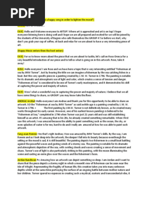 Podcast Script