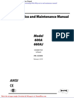 JLG 600a 600aj Service and Maintenance Manual