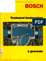 Bosch Technical Instruction L Jetronic