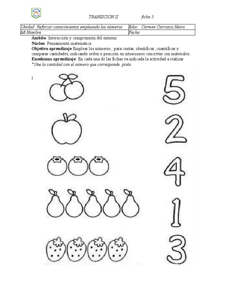 Actividades de Conteo para Preescolar | PDF | Aprendizaje | Pensamiento