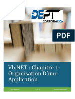 Chapitre 1-Organisation D'une Application