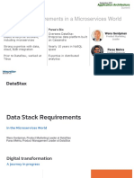 Data Stack Requirements in A Microservices World Slide