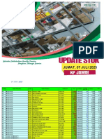 Update Sisa Stok 07 Juli 2023