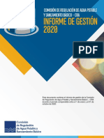 Informe de Gestion CRA Enerooctubre2020