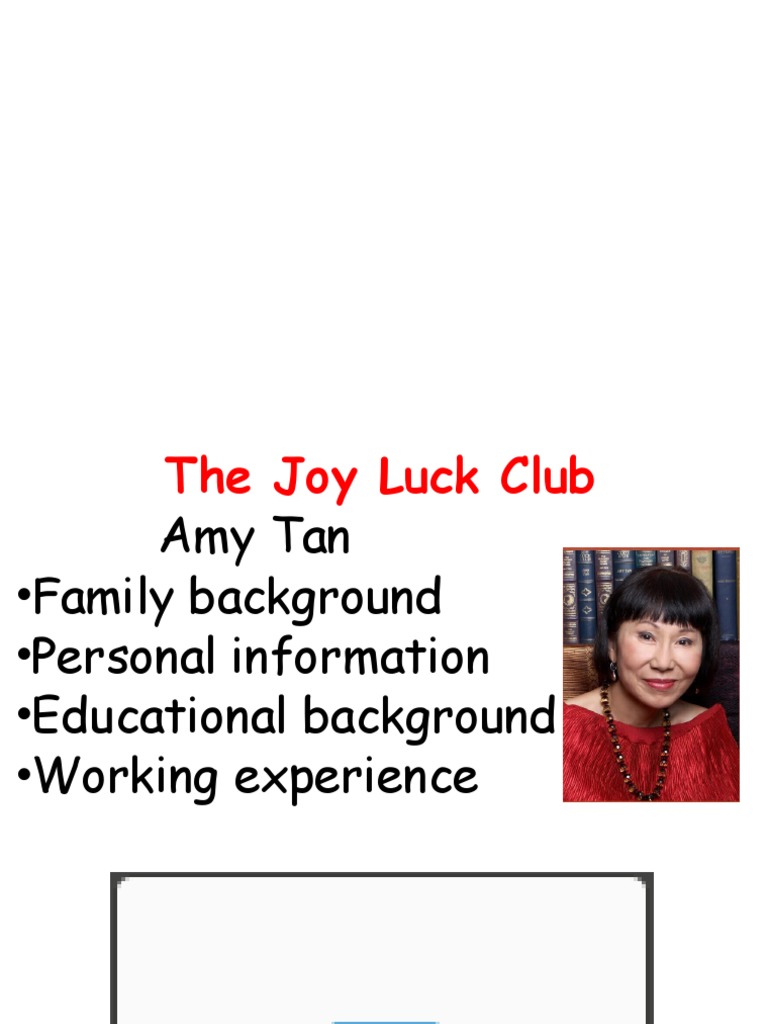 The Joy Luck Club | PDF