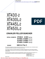 Komatsu Crawler Feller Buncher Xt430 2 Shop Manual