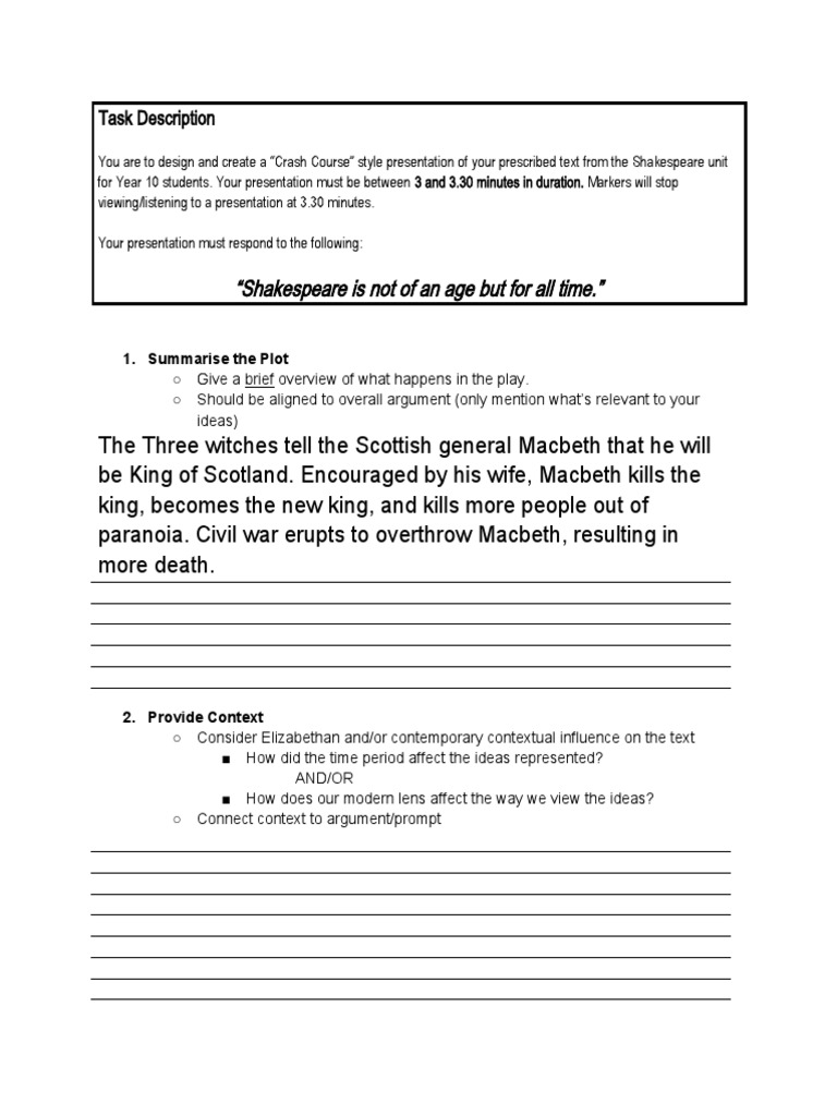 Multimodal Task Scaffold | PDF