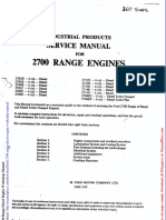 Ford 2700 Range Diesel Engine Workshop Manual