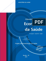 Glossario Tematico Economia Saude