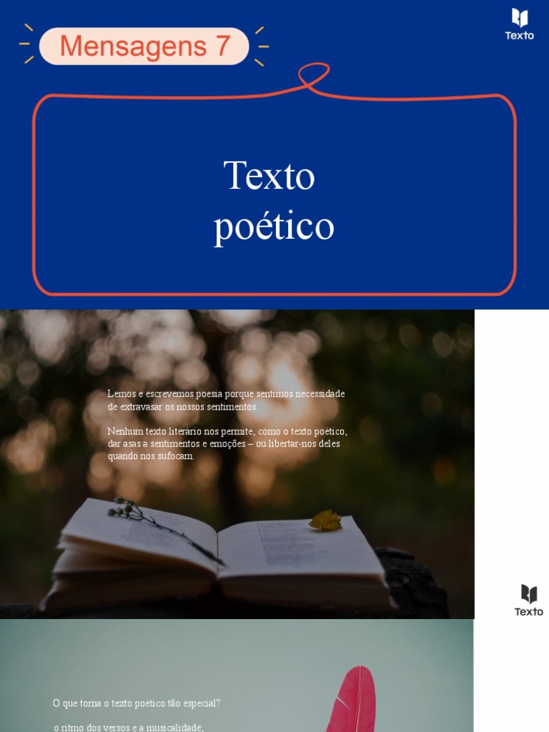 Texto poético_Mensagens7 | PDF