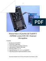 Manual Basico Nodemcu Esp 12e Micropython