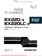 Hitachi Ex220 3 Equipment Components Parts