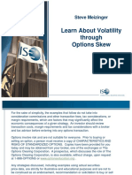 ISE Volatility Options Skew Nov 2010