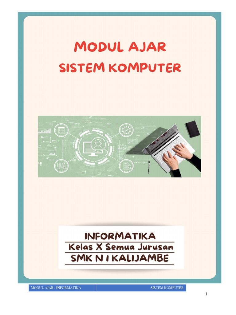 Modul Ajar - Informatika Sistem Komputer | PDF