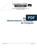 Manual Mantenimientoy Equipode Computo