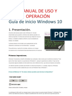 Manual Windows 10