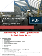 BMM4021 - EngSoc-Lec 02 Local Industry Career Opportunities