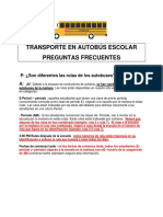 Transportation Faqs Spanish