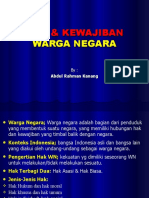 Tutorial 5 - Hak & Kewajiban Warga Negara