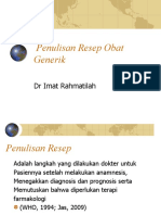 Penulisan Resep Generik