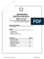 2009 MAZDA5 Spec