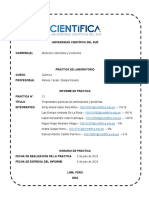 Informe 12 Quimica 1.1